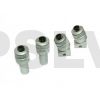 TX7F06-S - TREX 700E Magnetic Canopy Mounting Set Silver